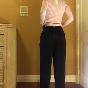 100% silk vintage moda seta by Sandra king pants